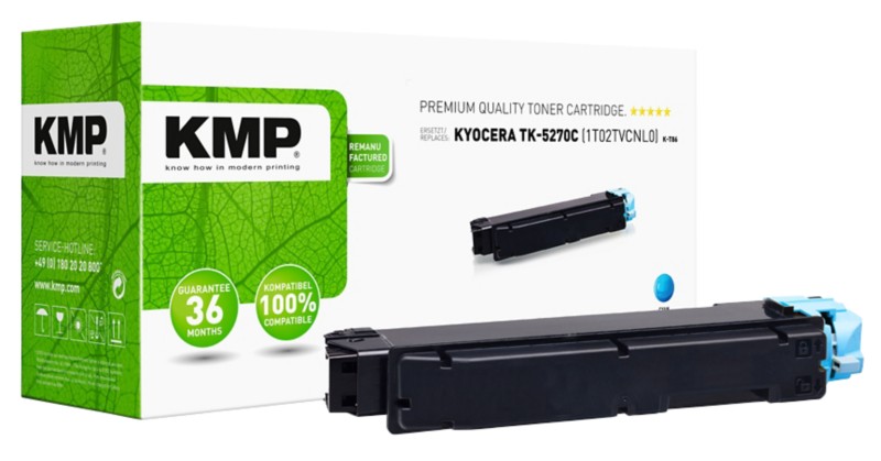 KMP Toner Kompatibel 29230003 Cyan