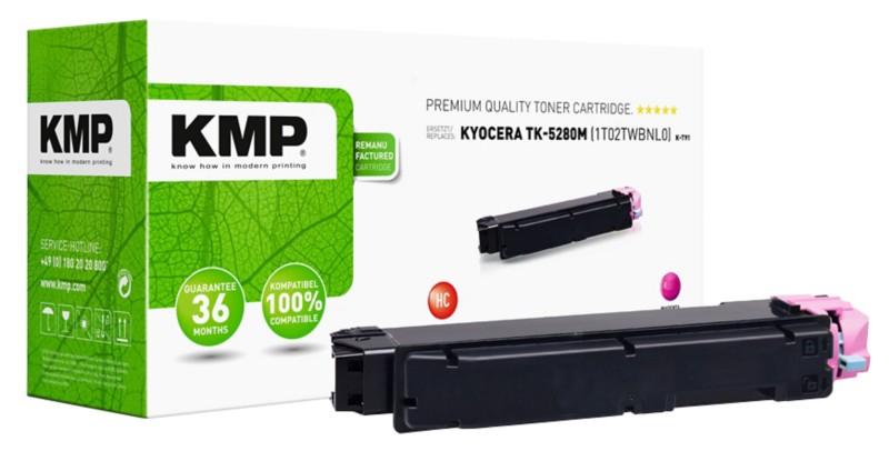 KMP Toner Kompatibel 29233006 Magenta