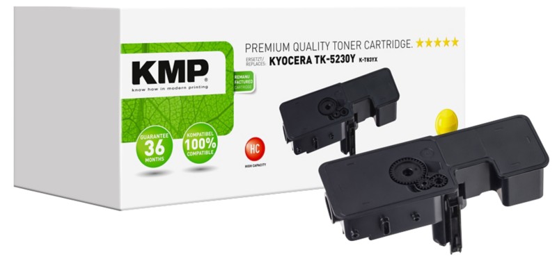 KMP Toner Kompatibel 29113009 Gelb