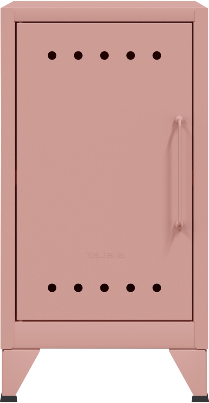 Bisley Fern Mini Schließfach Metall Nicht abschließbar 380 x 400 x 725 mm Pastellrosa