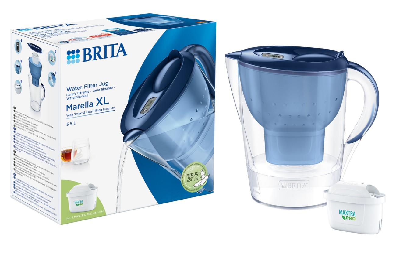 2.4L Marella Water Filter Jug with 2 Cartridges - Image 8