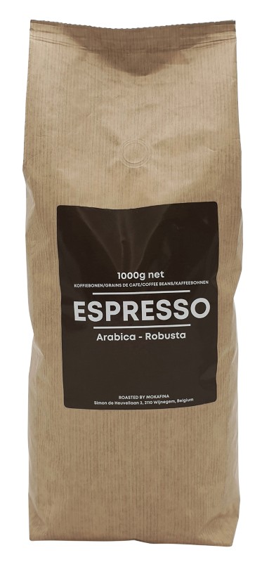 Mokafina Kaffeebohnen Espresso Dark Roast 1 kg