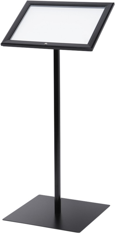 SHOWDOWN Menütafel DIN A4 Aluminium Schwarz