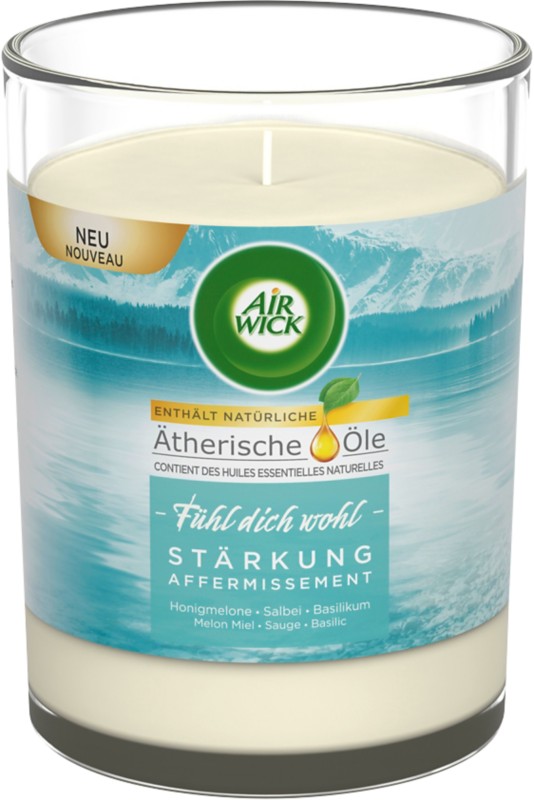 Air Wick Aroma-Duftkerze Stärkung 4 Stück à 220 g