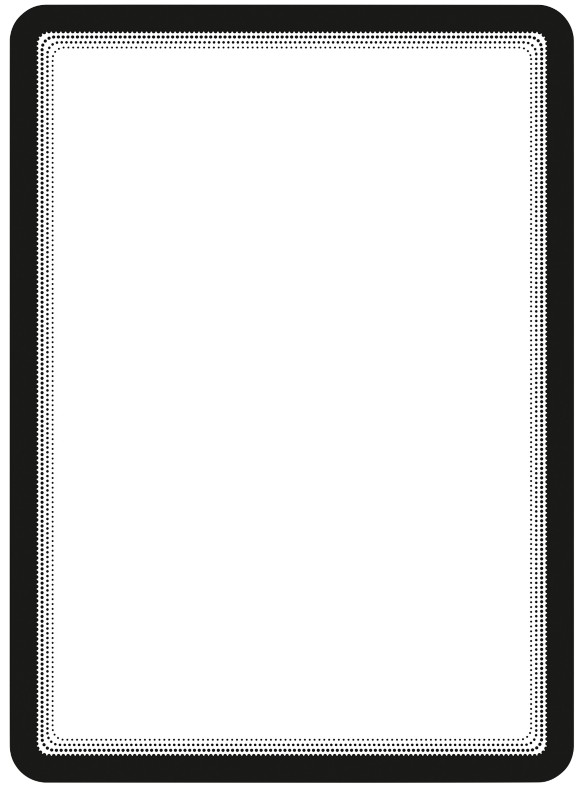 Thumbnail - Djois Magneto DIN A4 Inforahmen Selbstklebend Schwarz PP, PVC 194957 23 (B) x 0,2 (T) x 31,7 (H) cm 2 Stück