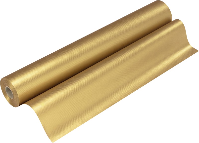 RAJA Geschenkpapier 700 mm (B) x 100 m (L) 50 g/m² Gold