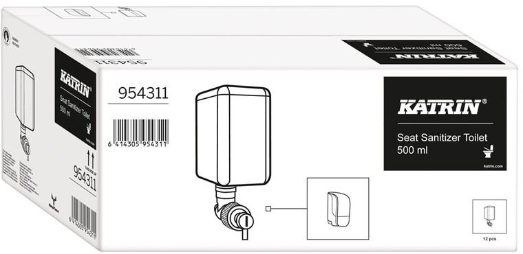 Katrin Toilettensitzdesinektionsmittel 500 ml 12 Stück