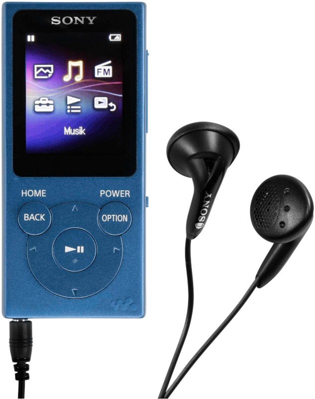 Sony MP3 Player NWE394L.CEW Blau