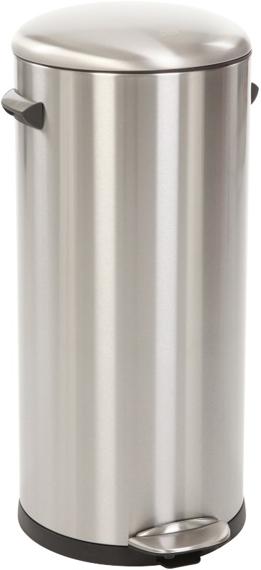EKO Edelstahl Treteimer 30 L 33,8 (B) x 37,9 (T) x 68,5 (H) cm Silber