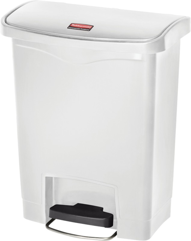 Rubbermaid Treteimer Polyethylen 30 L 27,1 (B) x 42,5 (T) x 53,6 (H) cm Weiß