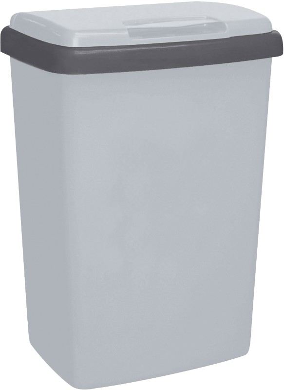 Vepa Bins Papierkorb Polypropylen 25 L 22,5 (B) x 31 (T) x 42 (H) cm Grau