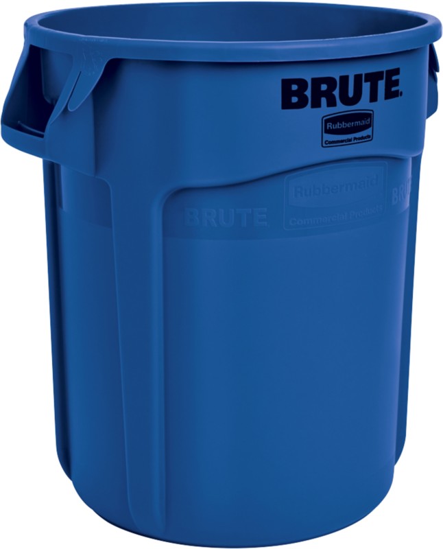 Rubbermaid Papierkorb Polyethylen 75,7 L 0 (B) x 58,1 (H) cm Blau