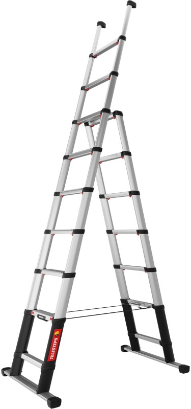 TELESTEPS Combi Line Telescopic Leiter 3000 mm Aluminium 150 kg