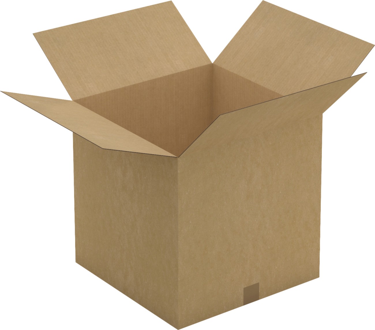 Raja Corrugated Box Single Wall Corrugated Cardboard 254 (W) X 254 (D) X 254 (H) Mm Brown Pack Of 25