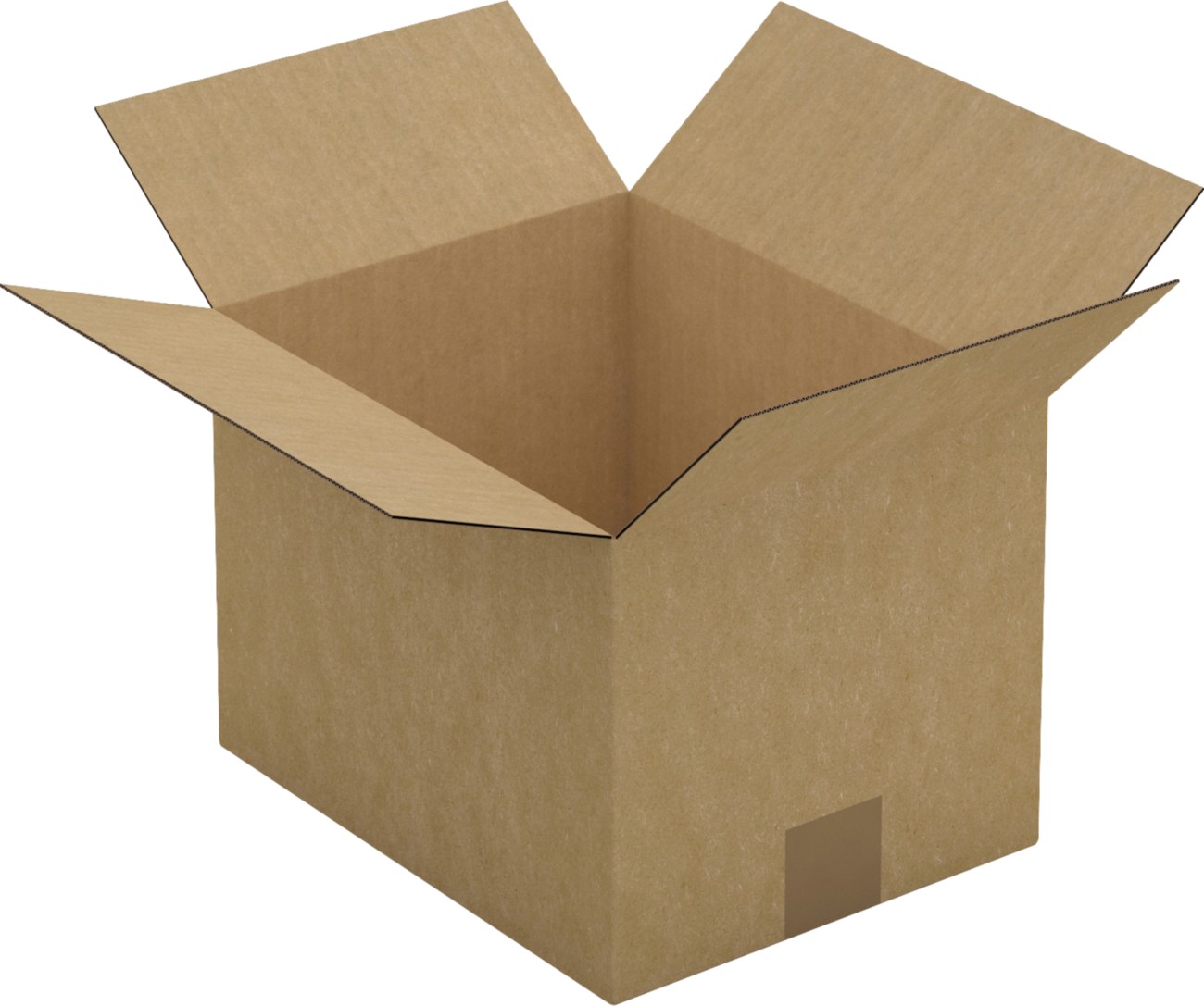 Raja Corrugated Box Single Wall Corrugated Cardboard 220 (W) X 200 (D) X 280 (H) Mm Brown Pack Of 25