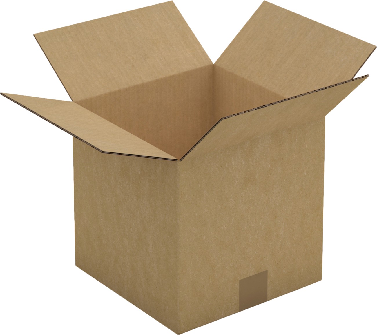 Raja Corrugated Box Double Wall Corrugated Cardboard 254 (W) X 254 (D) X 254 (H) Mm Brown Pack Of 15