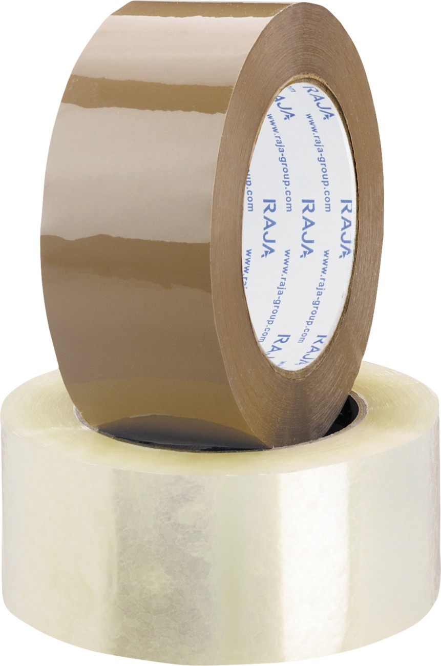 Raja Packaging Tape Clear 48 Mm (W) X 66 M (L) Pp (Polypropylene) Pack Of 36