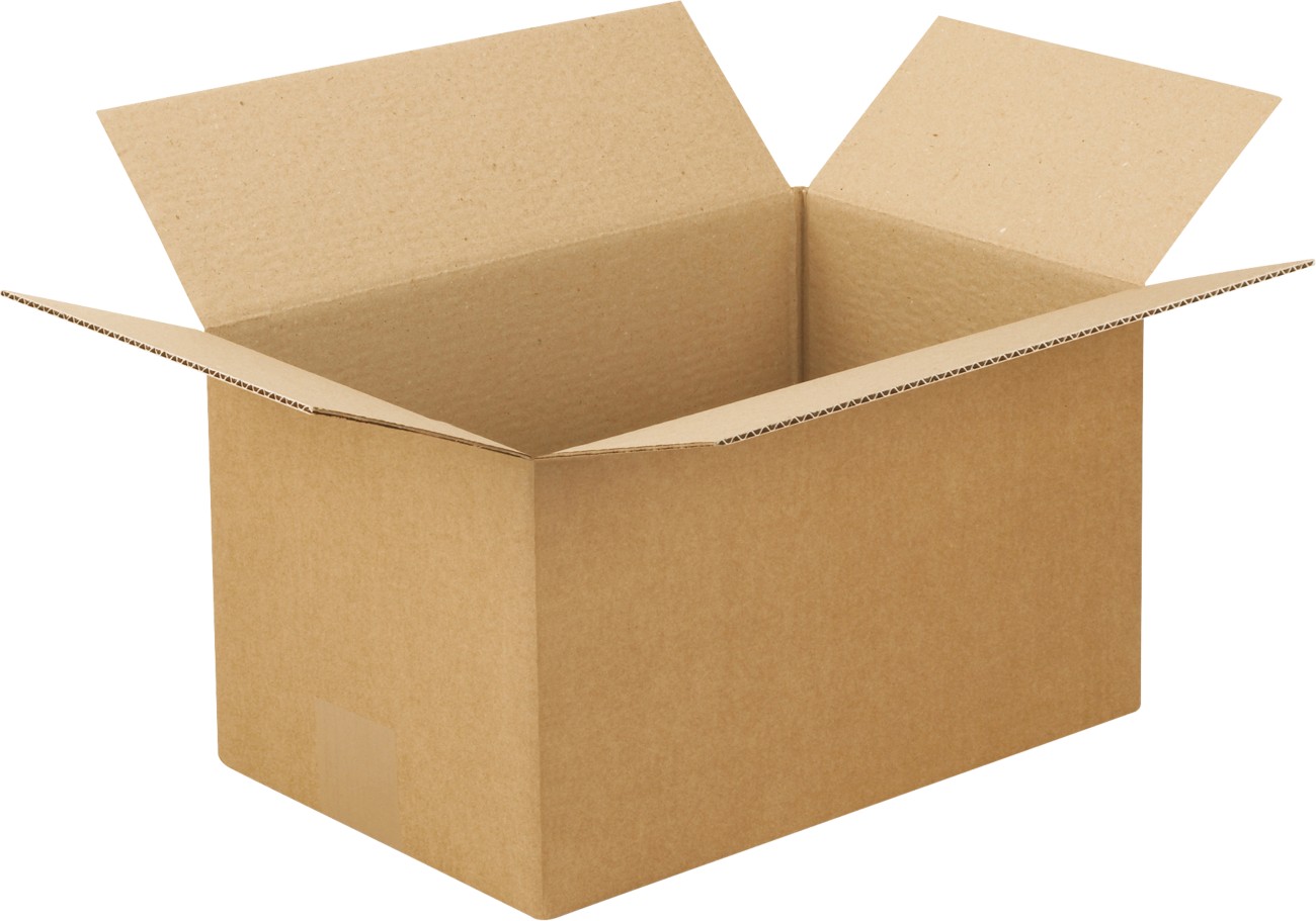 Raja Corrugated Box Single Wall Corrugated Cardboard 152 (W) X 152 (D) X 229 (H) Mm Brown Pack Of 25