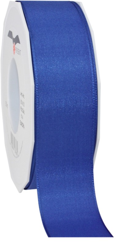 Thumbnail - PRAESENT Taftband 6054050-614 Royalblau 40 mm x 50 m 2 Stück