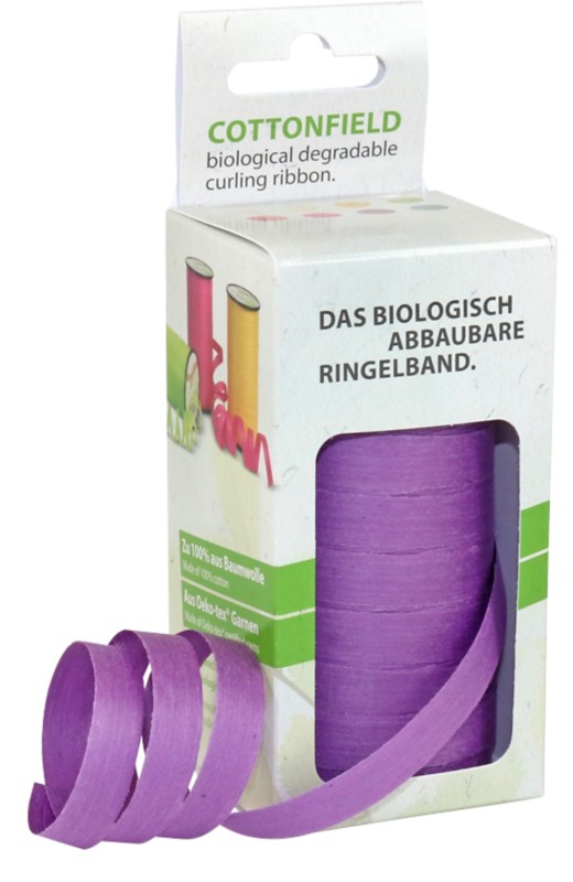 PRAESENT Ringelband 85409-611 Flieder 10 mm x 50 m 2 Stück