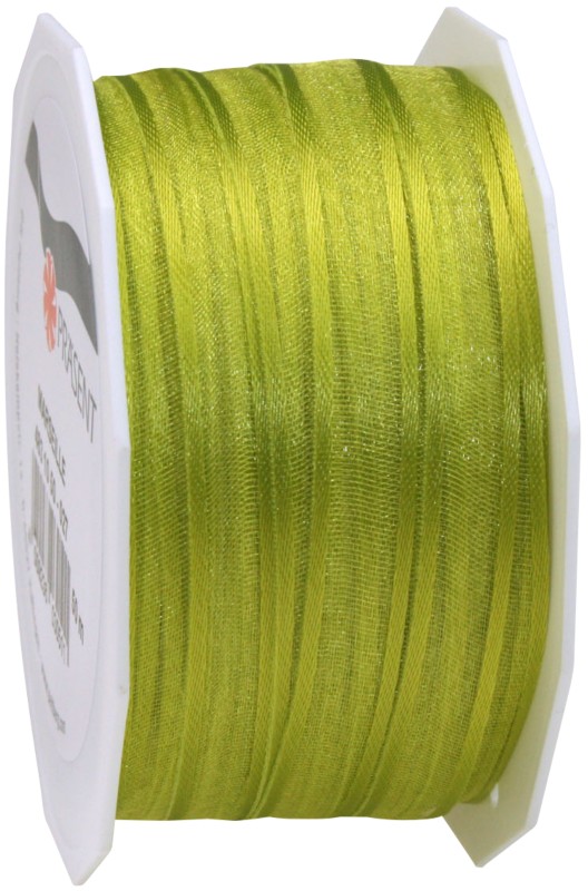 PRAESENT Organza 4831050-027 Limette 10 mm x 50 m 1 Stück