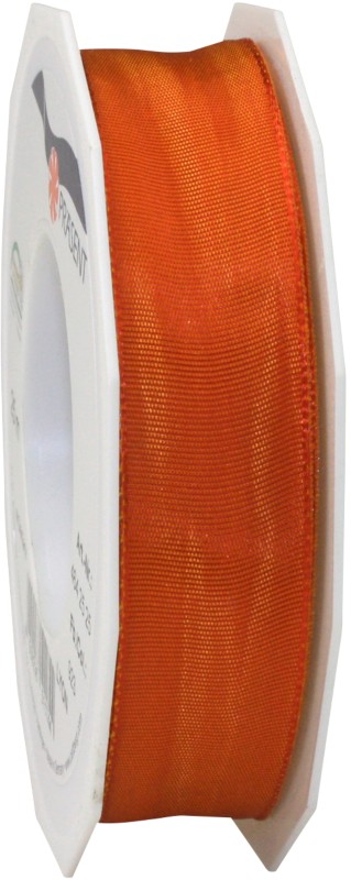 PRAESENT Seidenband 4642525-923 Feuerrot 25 mm x 25 m 2 Stück