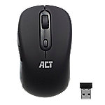 ACT Wireless Mouse Black With USB