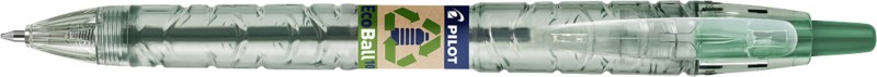 Thumbnail - Pilot Kugelschreiber Grün Mittel 0.4 mm Recycelt 86%