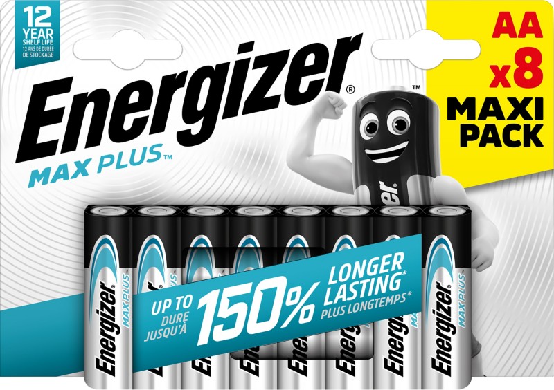 Energizer Batterien AA LR6 2550 mAh Alkali 1.5 V 8 8 Stück