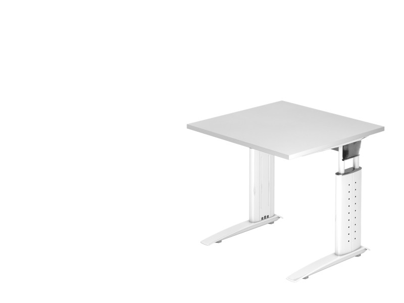 Thumbnail - Hammerbacher Schreibtisch US08 80X80CM Weiß