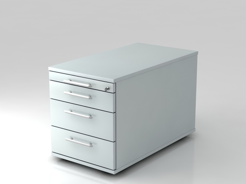 Thumbnail - Hammerbacher Rollcontainer TC30 RE Grau 4280 mm x 512 mm x 800 mm