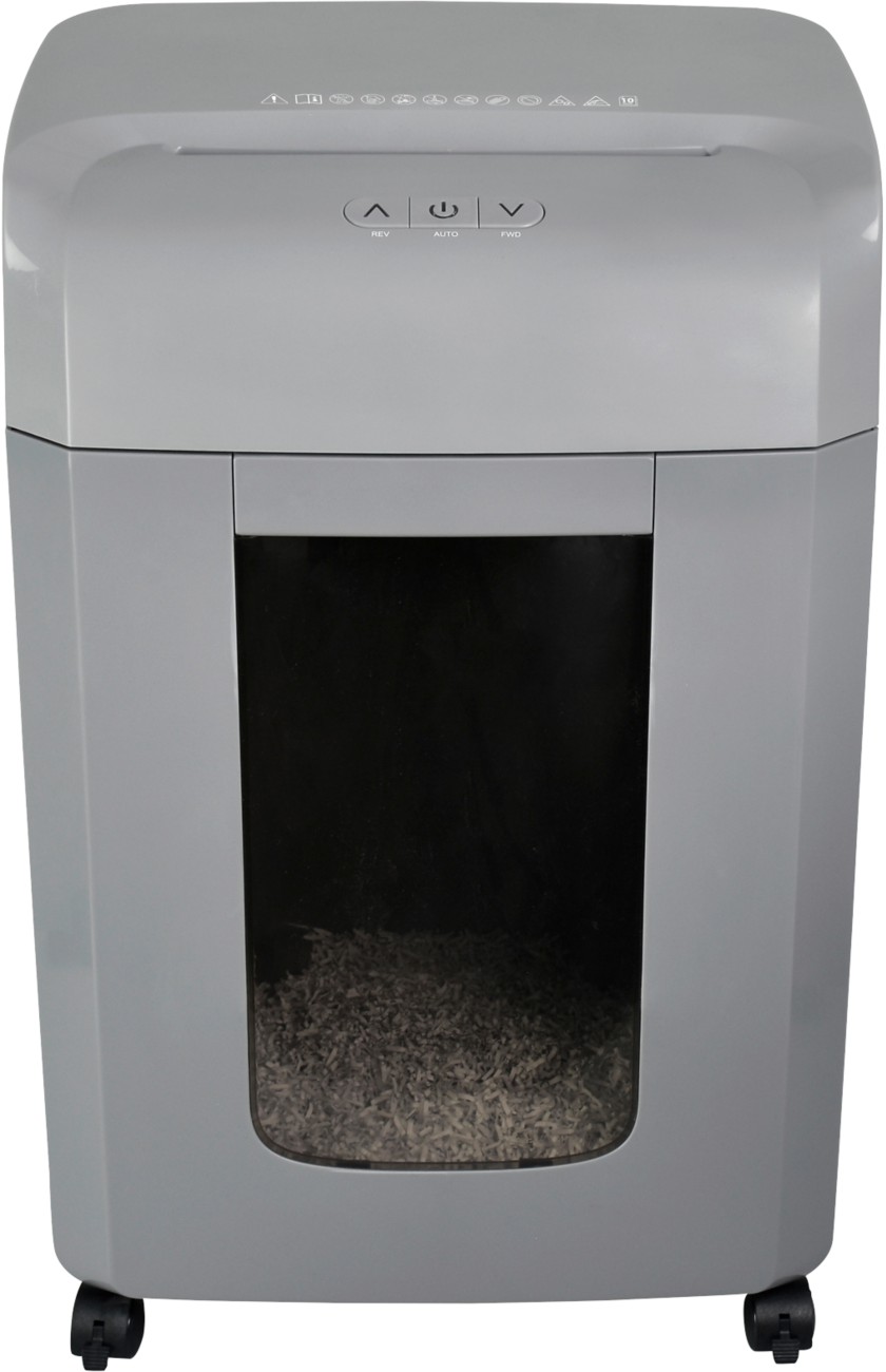 Monolith Aktenvernichter C185-C Grau Mikroschnitt Sicherheitsstufe P-5 10 Blatt