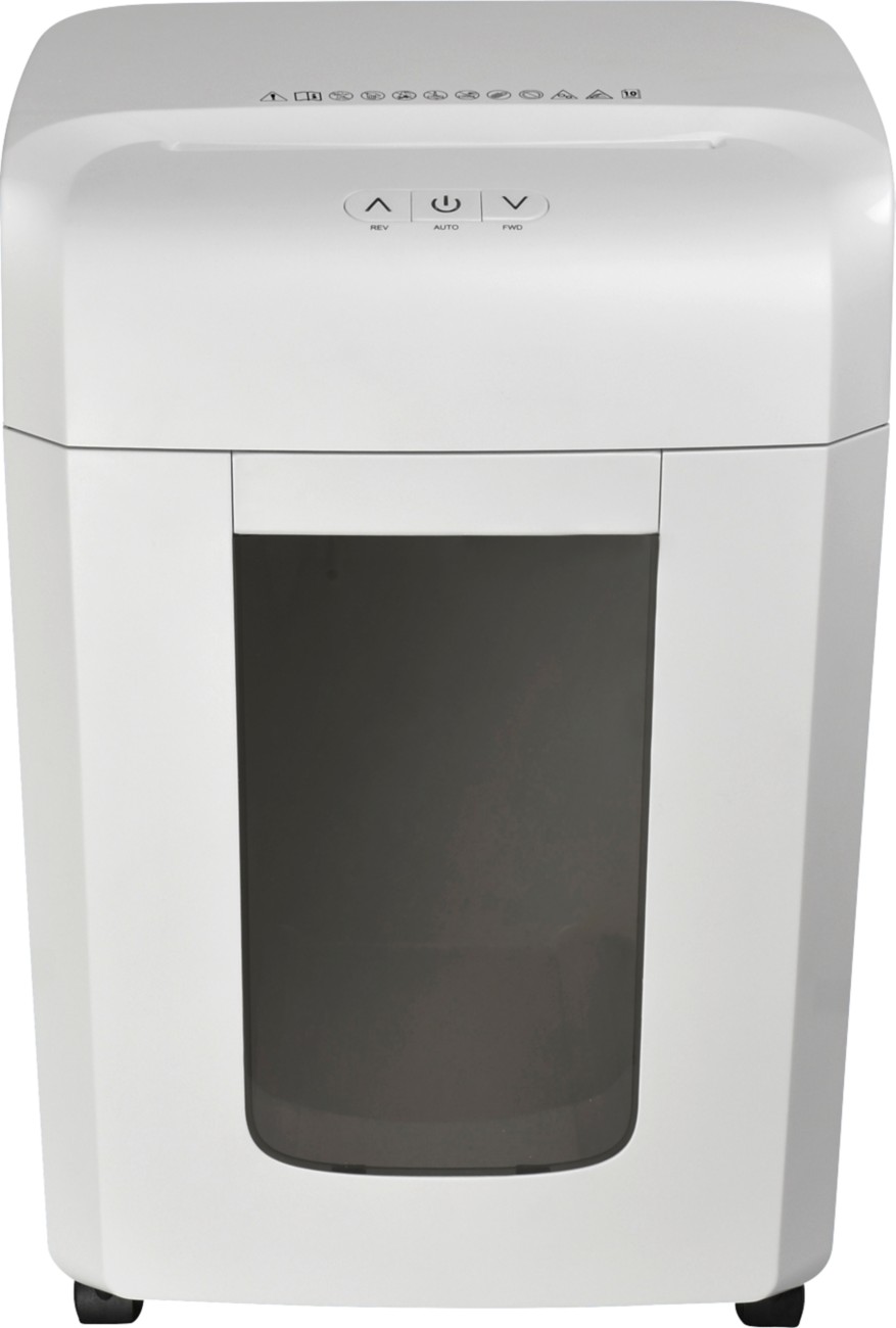Monolith Aktenvernichter C185-C Weiss Mikroschnitt Sicherheitsstufe P-5 10 Blatt