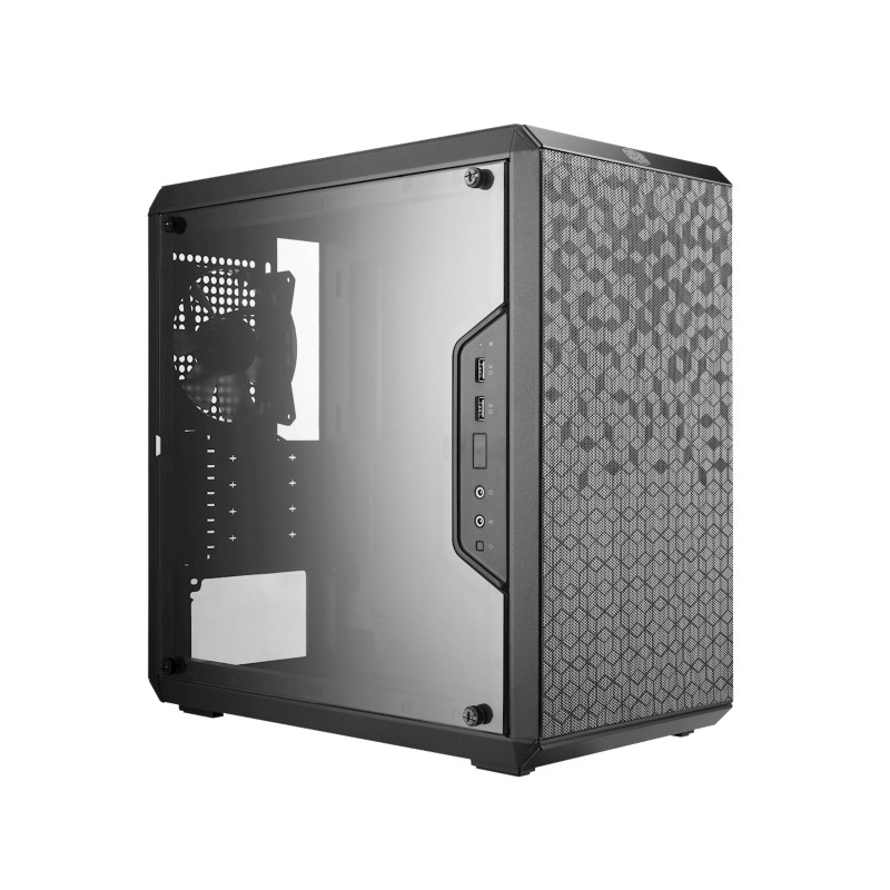 Cooler Master Computergehäuse MCB-Q300L-KANN-S00 Mini Tower Kunststoff, Stahl Schwarz