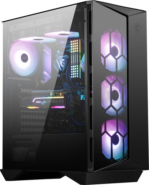 Thumbnail - MSI Computergehäuse 110R Gehärtetes Glas Schwarz