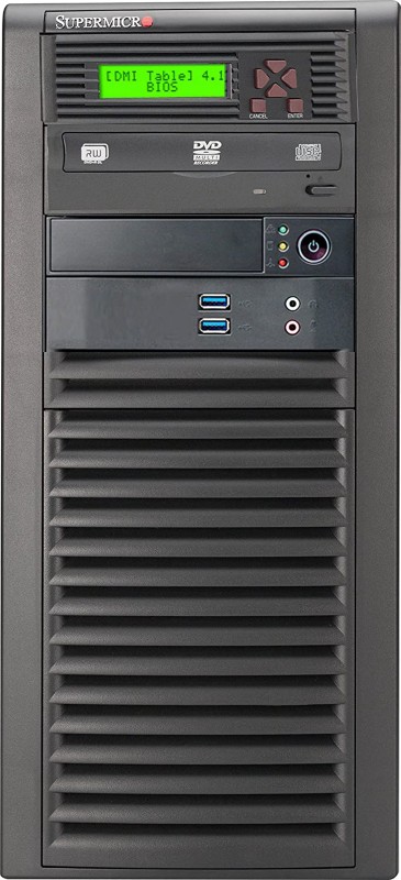 SUPERMICRO Computergehäuse CSE-732D3-903B Schwarz