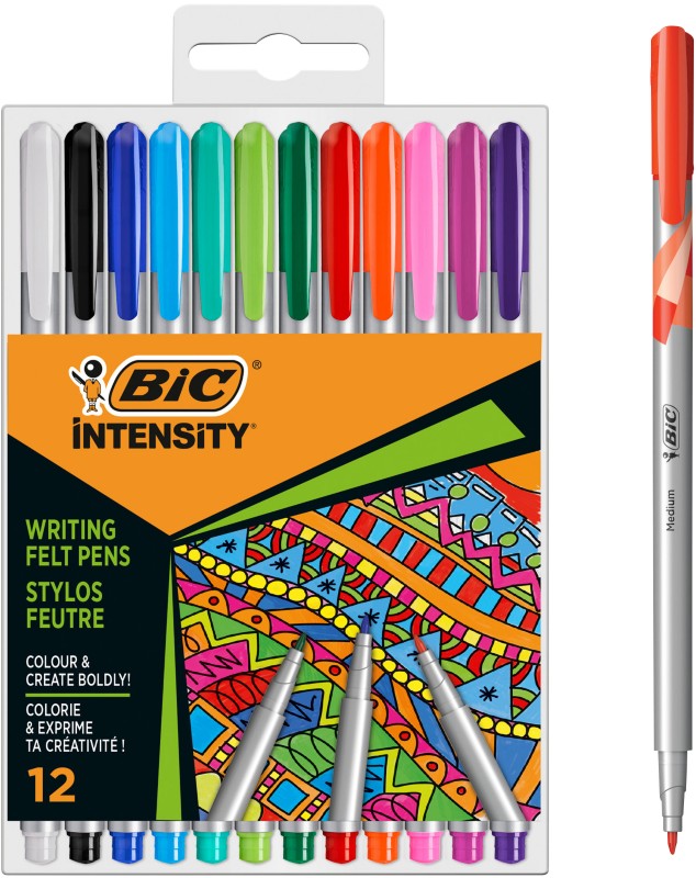 BIC Intensity Filzstifte 964893 Sortiert 12 Stück