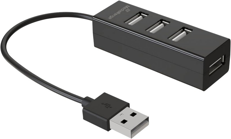 Thumbnail - MediaRange USB Hub MRCS502 4 x USB 2.0