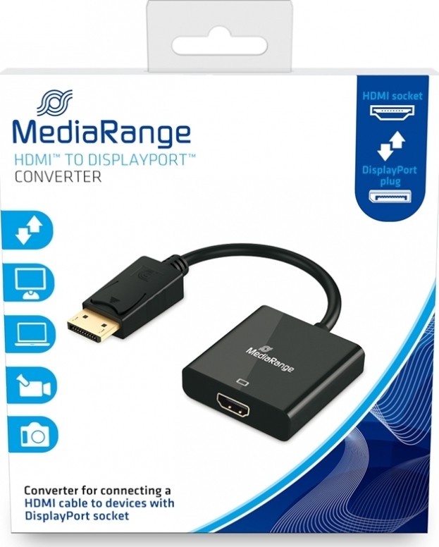 MediaRange Kabeladapter MRCS175 Schwarz 1211117