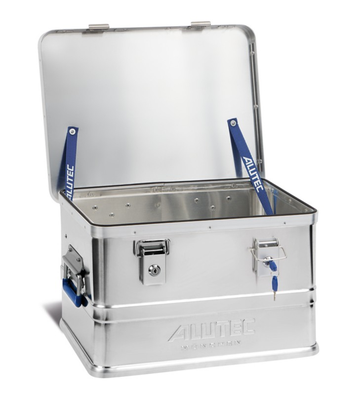 Thumbnail - ALUTEC CLASSIC Aufbewahrungsbox 30 L Grau 430 x 335 x 270 mm