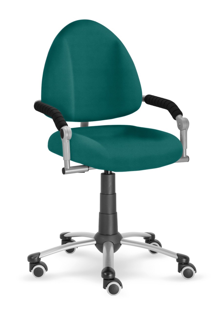 MAYER SITZMOEBEL Drehstuhl 2436 Stoff Blau