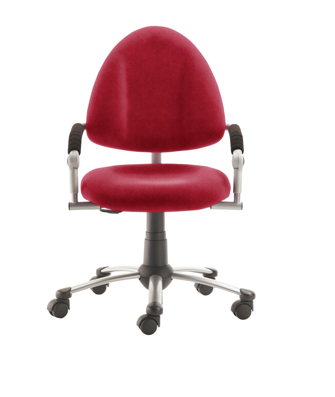 MAYER SITZMOEBEL Drehstuhl 2436 Stoff Rot