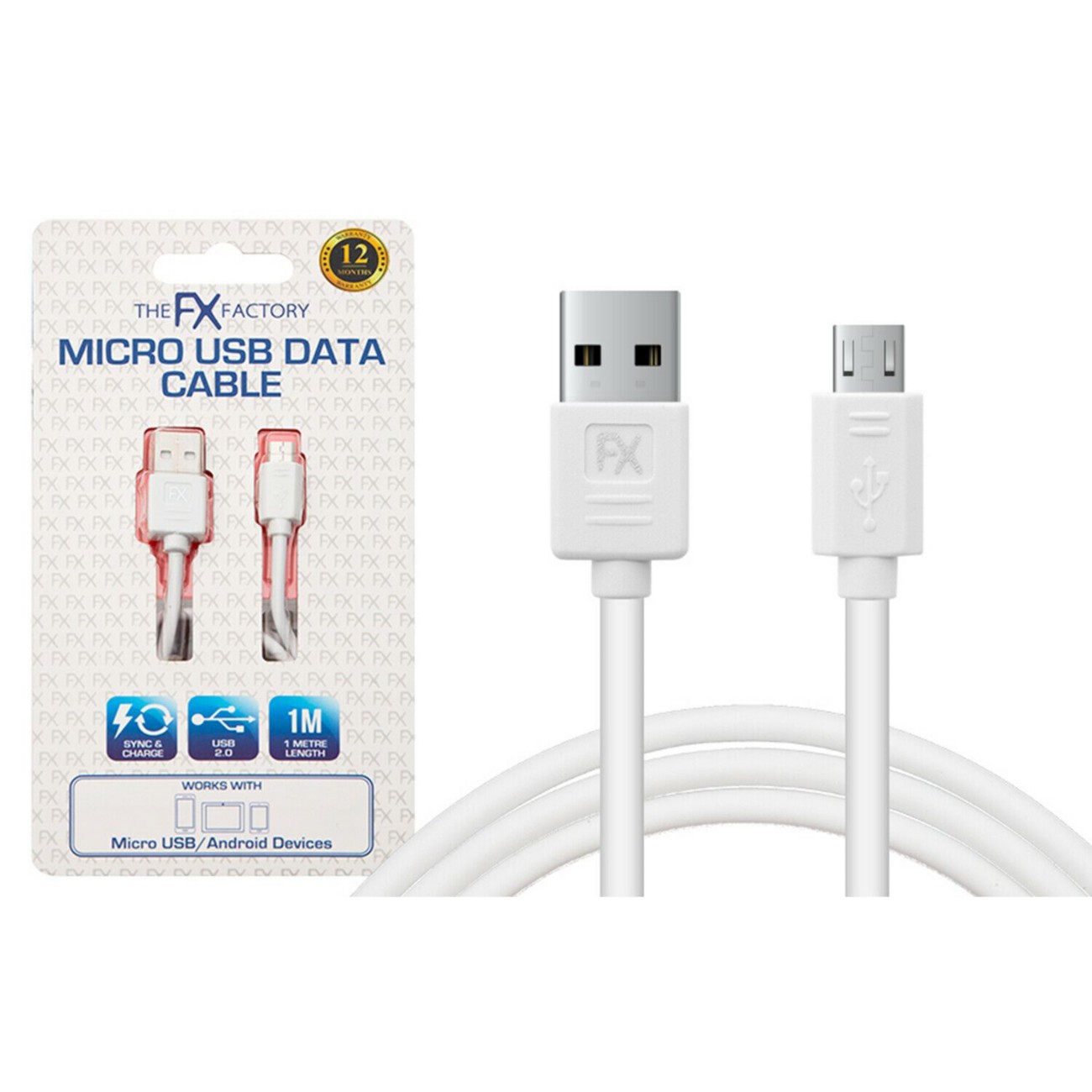 Aquarius White Usb Cable X 100 X 160 Mm Size 20