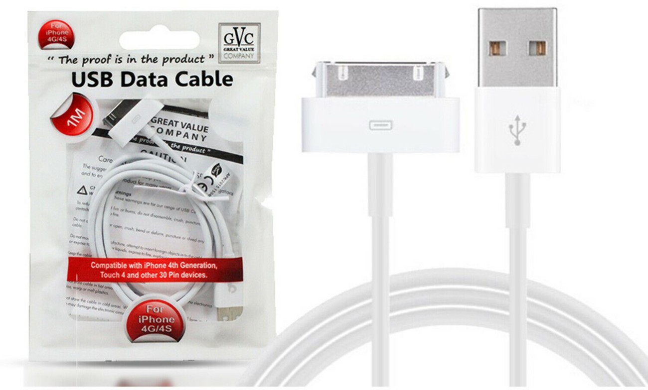Aquarius White Usb Cable X 100 X 159 Mm Size 20