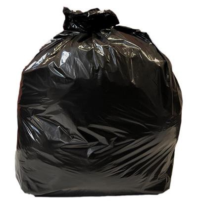 Green Sack Heavy Duty Bin Bags 80 L Black Plastic Pack Of 200