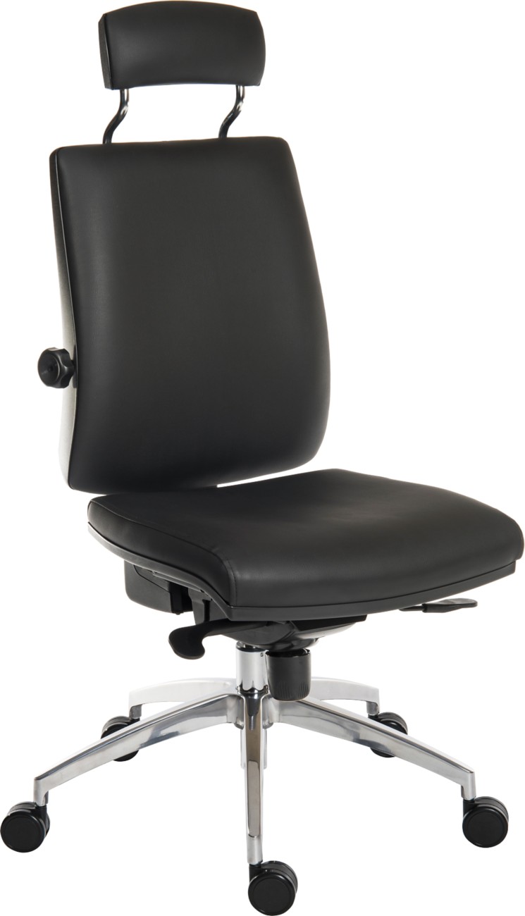 Teknik Ergo Plus Premier Ergonomic Chair Black 155 Kg 510 Mm