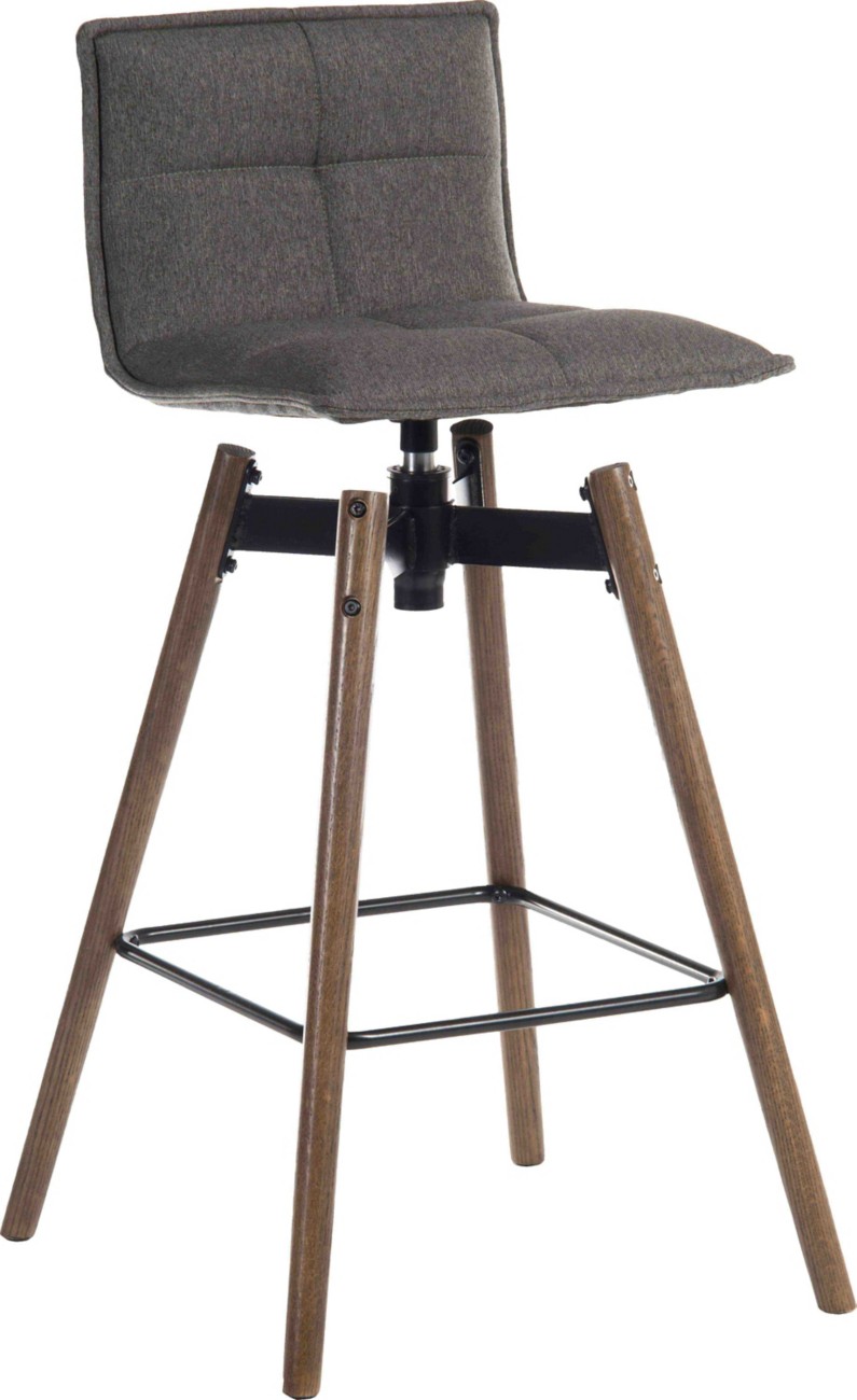 Teknik Spin Bar Stool 6977Greydk 490 X 490 X 950 Mm