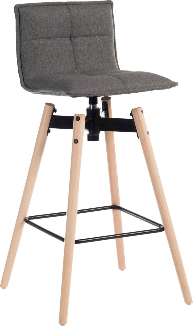 Teknik Spin Bar Stool 6977Grey 490 X 490 X 950 Mm