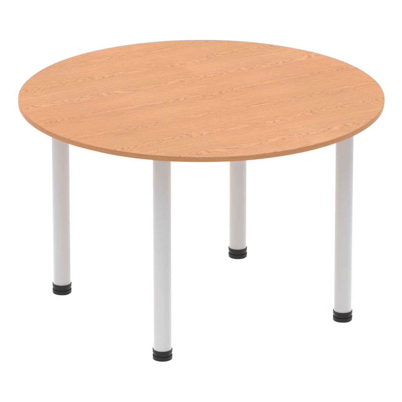 Dynamic Circular Table Impulse Mfc Silver 1,200 X 1,200 X 730 Mm