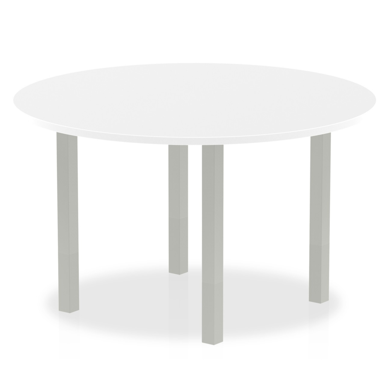 Dynamic Circular Table Impulse Mfc Silver 1,200 X 1,200 X 730 Mm